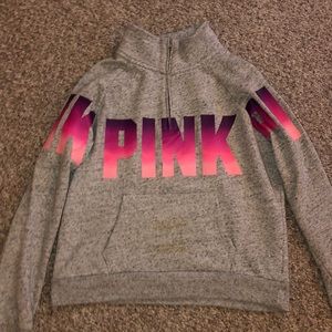 Pink Quarter Zip